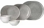 Ritzenhoff Breker Einsteiger-Set, Grau, Keramik, 16-teilig, Rund, 2x2x2 cm, Essen &
