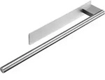 Handtuchhalter, Silber, Metall, 6.5x4.5x40 cm, Badaccessoires,...