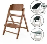 cybex Gold Hochstuhl Clicku0026Fold 4 in 1, Hellbraun, Holz, Metall, Kunststoff,