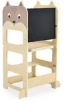Moni Lernturm, Braun, Holz, 39x92x41 cm, Babym&ouml;bel, Hochst&uuml;hle & Zubeh&ouml;r,