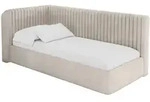 Altdecor Einzellbett, Sand, Textil, 90x200 cm, Kinderzimmer & Jugendzimmer,