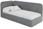 Altdecor Einzellbett, Schiefer, Textil, 90x200 cm, Kinderzimmer & Jugendzimmer,
