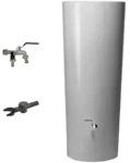 Garantia 2In1, Silber, Kunststoff, 350 L, 62x150x80 cm, Gartenzubeh&ouml;r,...
