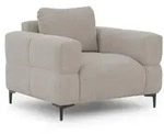 S-Style Sessel, Taupe, Textil, Echtholz, Teilmassiv,Birke, Buche, 1-Sitzer, F&uuml;llung: