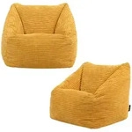 icon Sitzsack, Gelb, Textil, 100 L, 1-Sitzer, Freiform, 55x44x55 cm,...