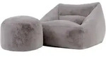 icon Sitzsack, Grau, Textil, 340 L, Rechteckig, 97x73x84 cm, Hergestellt in