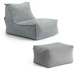Mokebo Sitzsack, Grau, Textil, 60x65x95 cm, Oeko-Tex&reg;, Wohnzimmer, Hocker,