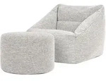 icon Sitzsack, Beige, Textil, 360 L, 1-Sitzer, Quadratisch, 70x65x70 cm,...