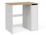 Vicco Waschmaschinenschrank, Wei&szlig;, Eiche Artisan, Holzwerkstoff, 2 F&auml;cher,