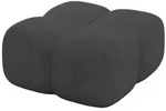Altdecor Pouf, Dunkelgrau, Kunststoff, 1-Sitzer, 90x43x90 cm, Wohnzimmer,...