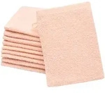 Zollner Waschhandschuh,, Orange, Textil, 16x21 cm, Oeko-Tex&reg; Standard 100,