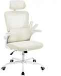 Woltu B&uuml;rostuhl, Beige, Metall, Drehkreuz, 62x116x69.5 cm, Arbeitszimmer,