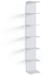 Vicco Schuhregal, Wei&szlig;, Holzwerkstoff, 6 F&auml;cher, Rechteckig, 30x190x28 cm,