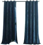 Gardinenbox Vorhang, Blau, Textil, 135x245 cm, Oeko-Tex&reg; Standard 100,