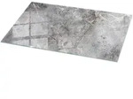 Tulup Tischplatte, Dunkelgrau, Glas, 120x60x0.4 cm, Esszimmer, Tische,...