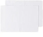 Homescapes Tischset, Wei&szlig;, Textil, Uni, Rechteckig, 33x50 cm, Oeko-Tex&reg;,