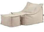 icon Sitzsack, Beige, Textil, 300 L, 1-Sitzer, F&uuml;llung: EPS Mikroperlen,...