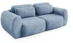 Fun M&ouml;bel Schlafsofa, Hellblau, Textil, 266x95x110 cm, Wohnzimmer, Sofas &...