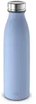 Alfi Isolierflasche Pure Bottle, Hellblau, Metall, 0,5 L, doppelwandig, schlag-...