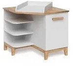 VitaliSpa Wickelkommode, Wei&szlig;, Eiche Artisan, Holzwerkstoff, Rechteckig,...