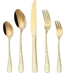 Besteckset, Gold, Metall, Essen & Trinken, Besteck, Besteck-Sets