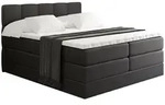 Altdecor Boxspringbett, Schwarz, Holzwerkstoff, H3 + H4, H&ouml;he ca. 20 cm,...