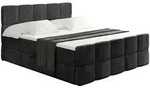 Altdecor Boxbett, Schwarz, Holzwerkstoff, H4, H&ouml;he ca. 20 cm, 160x200 cm,