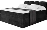 Altdecor Boxbett, Graubraun, Holzwerkstoff, H3 + H4, H&ouml;he ca. 38 cm, 200x200...