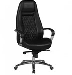 Kadima Design Chefsessel, Schwarz, Metall, Sternfu&szlig;, 70x130x68 cm, Arbeitszimmer,