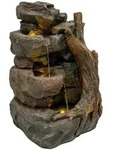 Monstershop Gartenbrunnen, Grau, Kunststoff, 58x70x65 cm, Gartenzubeh&ouml;r, Gartendeko