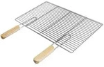 ECD-Germany Grillrost, Silber, Metall, Rechteckig, 34x54 cm, Grills &