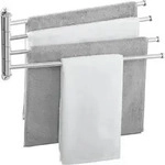 Handtuchhalter, Mehrfarbig, Metall, 52.4x23.6x23.6 cm, Badaccessoires,