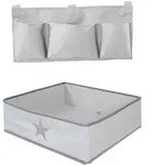 Roba Hochstuhl-Organizer, Grau, Textil, 42x19x31 cm, Babym&ouml;bel, Hochst&uuml;hle &