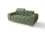 Fun M&ouml;bel Sofa, Gr&uuml;n, Textil, 195x95x97 cm, Wohnzimmer, Sofas & Couches, Sofas,