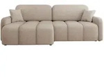 Mirjan24 Ecksofa, Beige, Kunststoff, 4-Sitzer, L-Form,L-Form, 236x160 cm,...