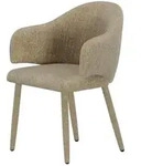 kommodly Esszimmerstuhl, Beige, Textil, 57x79x54 cm, Esszimmer, St&uuml;hle,