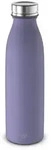 Alfi Isolierflasche Pure Bottle, Lila, Metall, 0,5 L, doppelwandig, schlag- und