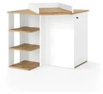 Vicco Wickelkommode, Wei&szlig;, Eiche, Holzwerkstoff, 6 F&auml;cher, Rechteckig, 85x77.3x85