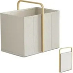 W&auml;schekorb, Beige, Textil, 33x44x44 cm, Ordnen & Aufbewahren, W&auml;schek&ouml;rbe &...