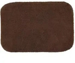 Rhomtuft Badteppiche, Braun, Textil, 60x90 cm, Badtextilien, Badematten