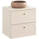 Petits-meubles Waschtisch, Beige, Holzwerkstoff, 60.6x59x46 cm, Badezimmer,