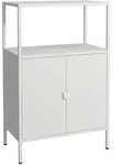 [en.casa] Aktenschrank, Hellgrau, Metall, 70x110x40 cm, Arbeitszimmer,...