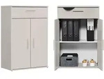Mokebo Mehrzweckschrank, Kaschmir, Holzwerkstoff, 1 F&auml;cher, 60x91x34 cm,