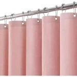 Duschvorhang, Rosa, Textil, 182x214 cm, Badtextilien, Duschvorh&auml;nge