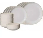 Ritzenhoff Breker Basic-Set, Beige, Keramik, 12-teilig, Rund, 2x2x2 cm, Essen &
