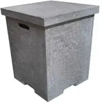 Elementi Abdeckung, Grau, Stein, 51x70x51 cm, Freizeit, Campingzubeh&ouml;r, Feuerschalen