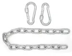 Amanka Befestigungsset, Grau, Metall, 1.9x3.7x50 cm, Gartenm&ouml;bel, H&auml;ngesessel