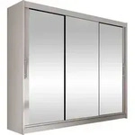Mirjan24 Kleiderschrank, Kaschmir, Holzwerkstoff, Rechteckig, 250x215x58 cm,