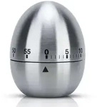 Intirilife Eieruhr, Silber, Metall, 6x7.5x6 cm, Kochen, K&uuml;chenhelfer, Sonstige