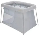 Beaba Reisebett, Dunkelblau, Kunststoff, 105x73x70 cm, zusammenklappbar, Ausstieg,